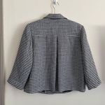 JM Collection Black White Tweed Jacket Photo 1