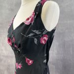 Nine & Co. Y2K Nine & Company Babydoll Dress Womens 4 Floral Whimsigoth Dark Cottage Boho Photo 6