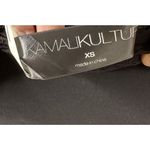 Norma Kamali  X Kamali Kulture Long Sleeve Dress Women's Black XS Photo 4