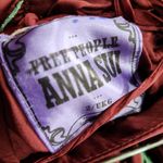 Free People New FP x Anna Sui Poppy Embroidered Set Size 2 Photo 8