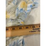 Erika Collection Floral Short Sleeve Top & Crop Pajama Pants Set Sleepwear White Size L Photo 11