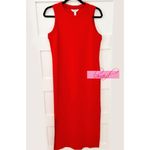 Spanx AirEssentials Sleeveless Maxi Red Long Side Slits Ultra-Soft Sundress 2X Photo 9