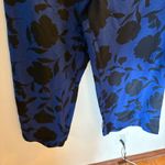 Kate Spade New York x Target One Shoulder Blue Floral Linen Jumpsuit Size 12 Photo 2