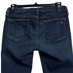 Rag and Bone SZ 27 Skinny Jean Bedford Low-Rise Pockets Zip-Fly Dark Wash Blue Photo 4