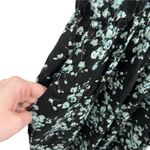 Exist Black Floral Crossback Jumpsuit Size Large New Photo 2