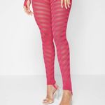 Maniere De Voir NEVER WORN KNITTED CONTOUR JUMPSUIT WITH SLEEVES - PINK Photo 5