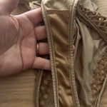 Windsor Tan Mesh Cut Outs One-Piece Bodysuit S Photo 10