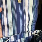 Vera Bradley NWT  Straw Mini Backpack in Adrift Coral Blue Photo 2