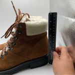 Bernardo  Dash Hiker Boots Tobacco Split Suede lace size 10M suede  NWOB F3 1407 Photo 4