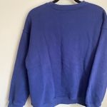 Coastal Fish Sweatshirt Blue Oversized Med Scandigirl Heritage Fisherman Cozy Photo 4
