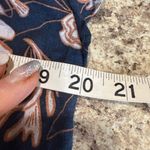 Splendid  Blue and White Floral Blouse Photo 5