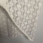 Rue 21 Cream Crochet High Low Open Sweater Vest Sleeveless Cardigan XL Layering Photo 5