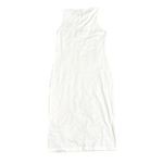 SheIn Women's High Neck Bodycon Midi Dress in Off-White, Size M Photo 1