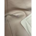 Cuyana  Small Easy Tote Beige Pebbled Leather 14" Laptop Handbag Shoulder Bag Photo 8