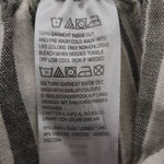 Isaac Mizrahi  Bridgehampton Green Striped Linen Shorts Size 0 Tall Linen Shorts Photo 5