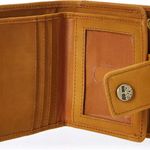 Timberland  womens Leather Rfid Small Indexer Wallet Billfold Wheat (Nubuck) O... Photo 2