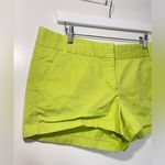 J.Crew  | Bright Green Chino Shorts Photo 1