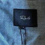 Rails NWT-  x Soul cycle Medium Vintage Denim Jacket W/ Soul Patch- Size Large Photo 6