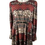 Anama USA Anama Above The Knee Mini Boho Multi Media Dress Photo 0