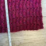 Laura Scott  Fuchsia Pink V-Neck Pullover Sweater Size Large Photo 2