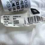 7 For All Mankind  Cropped Wide Leg White Jeans Size 32 New Photo 4