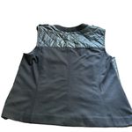 Jones New York Women's Quilted Vest Black Size XL Full Zip Pockets Photo 7