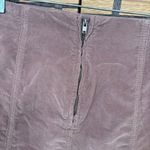 Free People Tan Modern Femme Corduroy Mini Skirt Size 6 Photo 3