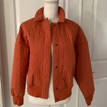 Nike Sportswear Essentials Women's Quilted Woven Jacket Burnt Sunrise Photo 6