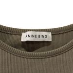 ANINE BING  Morgan‎ Tank Green Photo 4