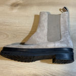 Aerosoles  CAMILA Taupe Suede Chelsea Boots Womens Size 8M Platform Lug Sole Photo 7