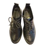 Madden Girl Y2K  Black Chunky Platform Oxford Shoes Grunge Goth Dark Academia 9 Photo 3
