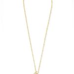 Kendra Scott ANSLEY HEART GOLD LONG PENDANT NECKLACE IN Gold Rose Quartz Photo 2