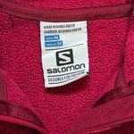 Salomon Bise Hoodie Full Zip Jacket Magenta Pink Purple Hooded Outerwear Medium Photo 4