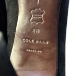 Cole Haan Cole Hann Suede Black Heels Sz 8 B Photo 6