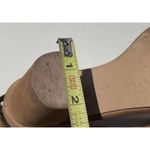 Steve Madden Declair Women’s sz 7 heels Tan Brown Leather Photo 5