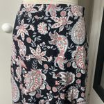 Sexy Asymmetrical Floral Paisley Print Ruffled Skirt w/ Side Zipper Pink Size L Photo 4