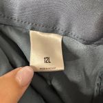 EXPRESS  Womens Stylist Ankle Super High Rise Light Blue Trouser Pants Size 12L Photo 7