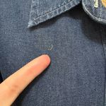 American Vintage Vintage Port & Company Baylor Bears Denim Shirt Button‎ Down Collegiate Size XL Photo 1