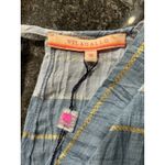 Vilagallo Sheath Shirt Dress Women’s Size 38 US 6 Blue Striped Preppy Classic Photo 3