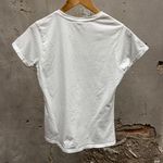 Nickelodeon Vintage Y2K White Victorious Logo White Short Sleeve Slim Tee Small Photo 4