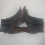 Toms Booties Womens 6 Majorca Suede Peep Toe Ankle Boots Boho Perforated… Photo 6