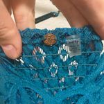 Free People  Adella Maxi Slip Turquoise Lace Dress Size XS Photo 6