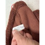 Aerie Offline by  Women's Half Zip Fleece Sweatshirt w/Zip Pockets Size S Brown Photo 6