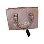 Bebe NWT Zaza Crystal Logo Mini Satchel Bag Pink Photo 10