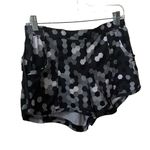 Athleta Black, White, & Grey Hex Stellar Size Small Geometric Print Shorts. Photo 2