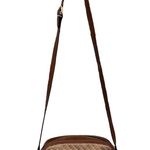 Gucci Vintage 70s  Signature Taupe Canvas and Leather Crossbody Camera Bag Photo 1