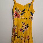 Old Navy Tiered Cami Dress Yellow Floral XS Photo 0