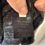 Isabel Marant NWOT Etoile Wilder Grey Long Sleeve Twist Front Jersey Dress Sz 44 Photo 9