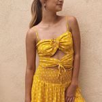 Isabelle's Cabinet skylar madison Tiered Floral fairycore smocked mini skirt Photo 0