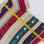 Alfred Dunner Vintage 90’s Floral Embroidered Knit Top Women’s Medium Photo 8